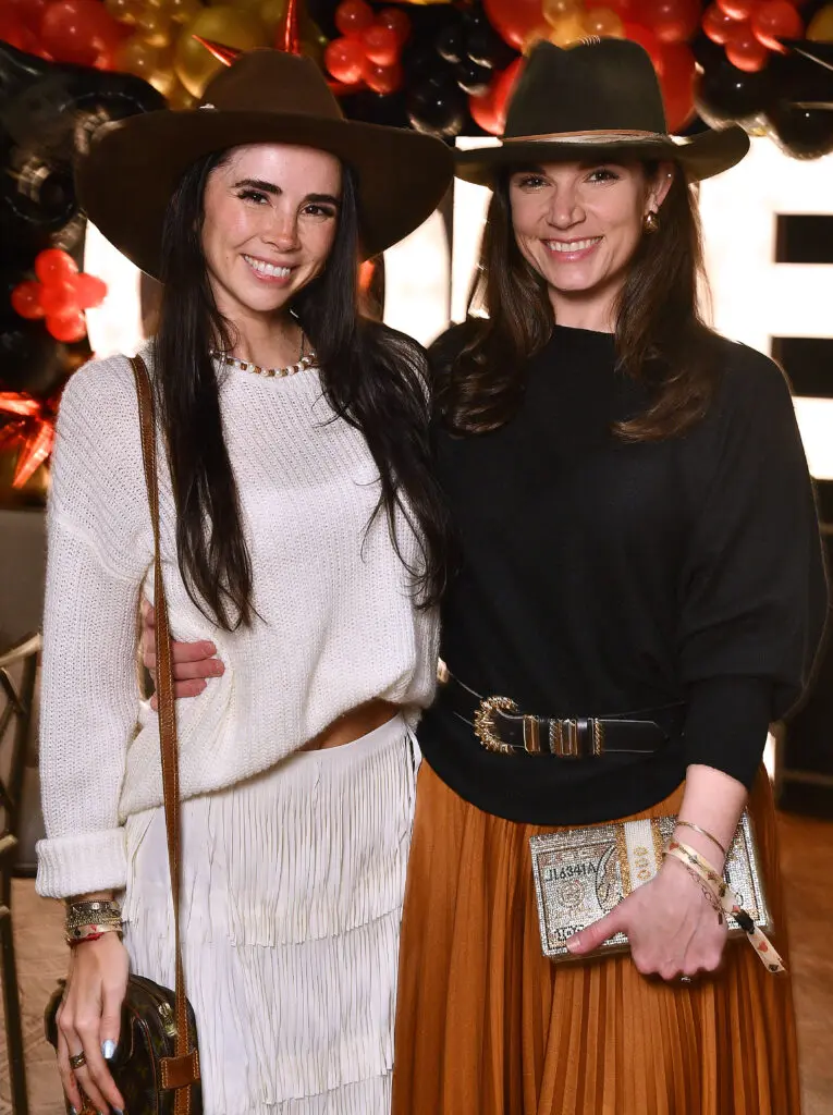 Bailey Pellegrin, Ellen Daugherty at The Bryan Museum's 'Come and Take It' poker tournament (Photo by Dave Rossman)