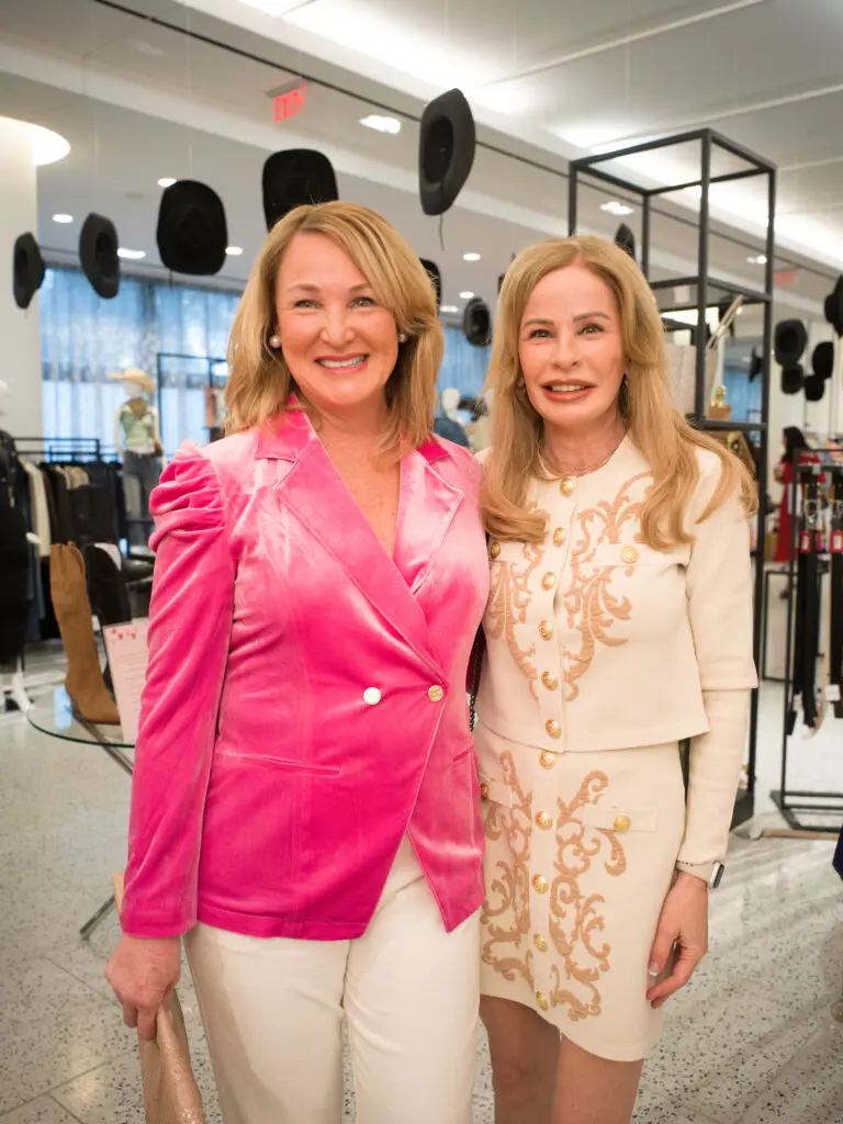 Charlotte Martingano, Anna Osborne at the Galentine's Dec My Room fundraiser. (Photo by Daniel Ortiz)