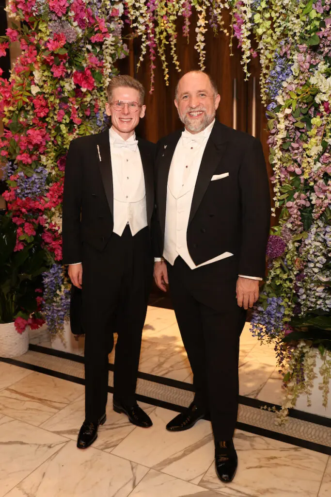 Daniel Irion & Kirk Kveton at the Houston Symphony Ball. (Photo by Priscilla Dickson)