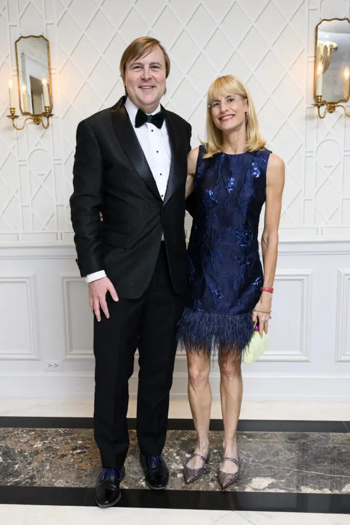 Hank Segelke & Heather Brown at the 2025 Poets & Writers Ball held at the River Oaks Country Club. (Photo by Michelle Watson) 