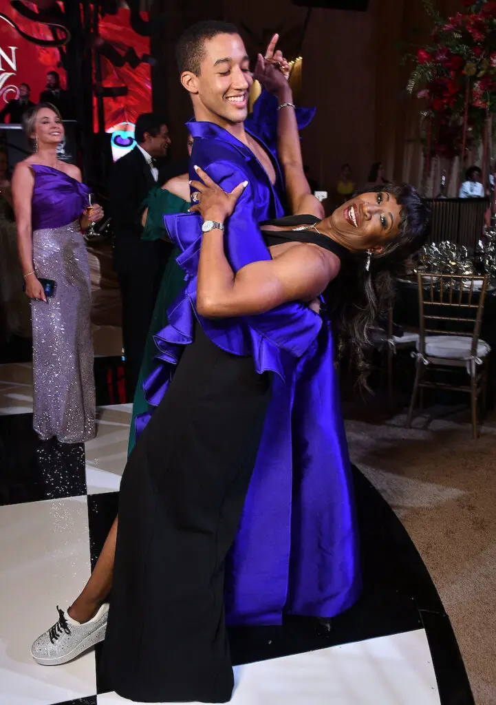 Harper Watters, Lauren Anderson at the 2025 Houston Ballet Ball at the Wortham Theater Center. (Photo by Dave Rossman) 