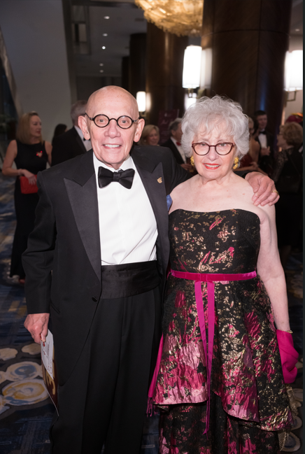 Jim and Beverly Postl at the American Heart Association Heart Ball. (Photo by Daniel Ortiz)