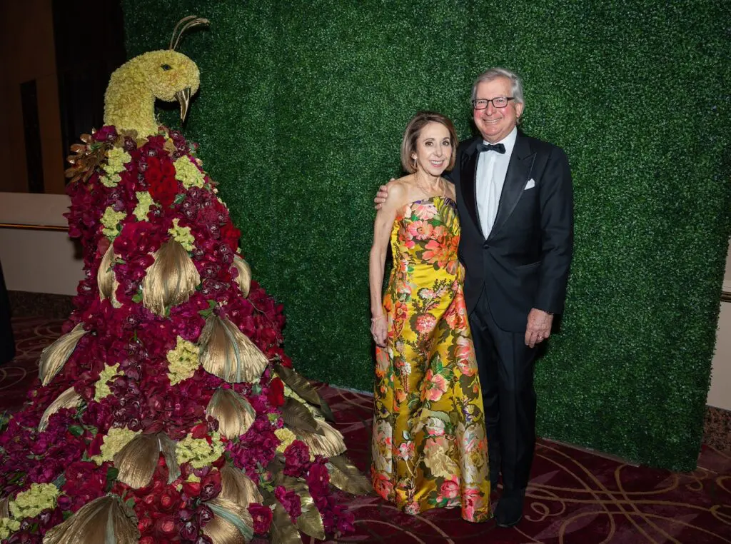 Lauren & Jordan Mintz at the 2025 Houston Ballet Ball at the Wortham Theater Center. (Photo by Melissa Taylor) 
