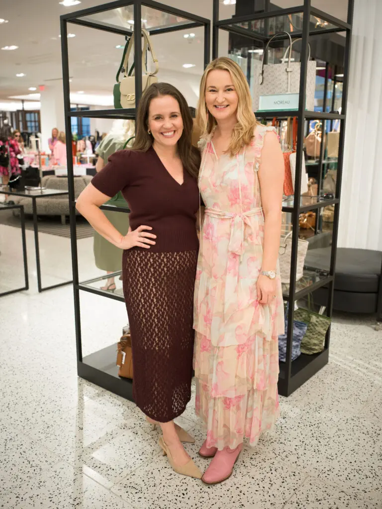 Marie Flanigan, Jennifer Cope at the Galentine's Day Dec My Room fundraiser.