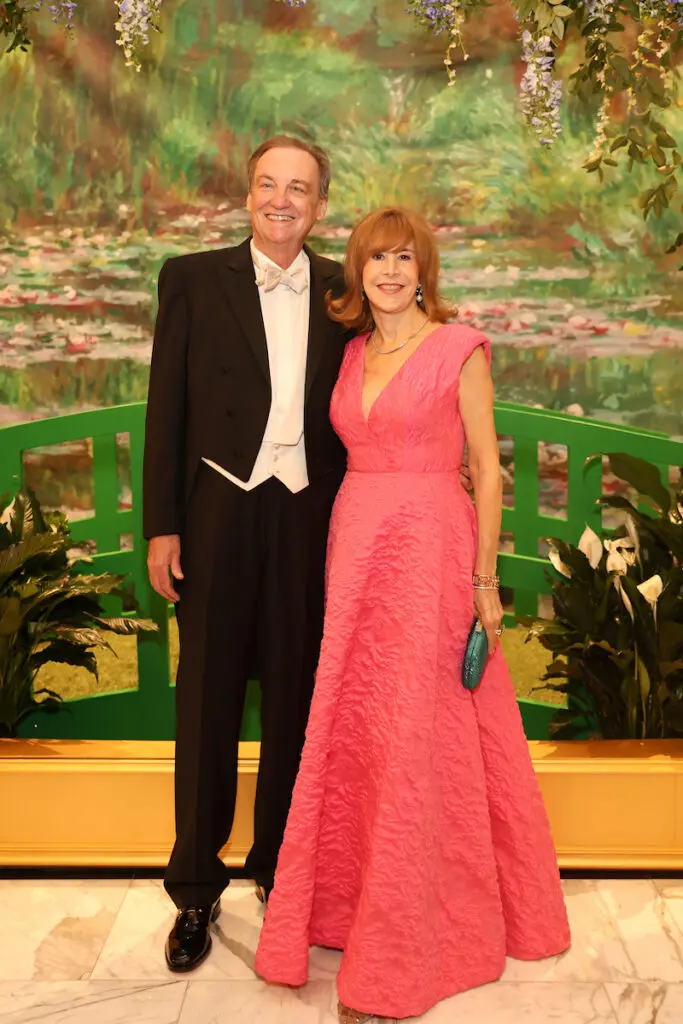 Ralph Burch & Vicki West at the Houston Symphony ball (Photo by Priscilla Dickson)