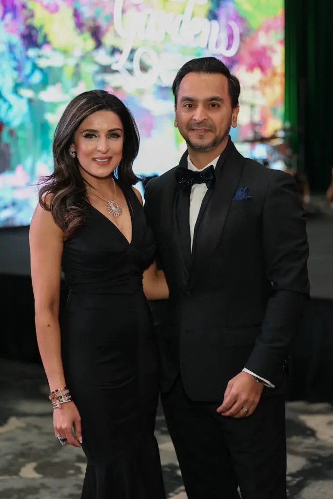 Sneha & Nick Merchant at the Houston Symphony ball (Photo by Priscilla Dickson)
