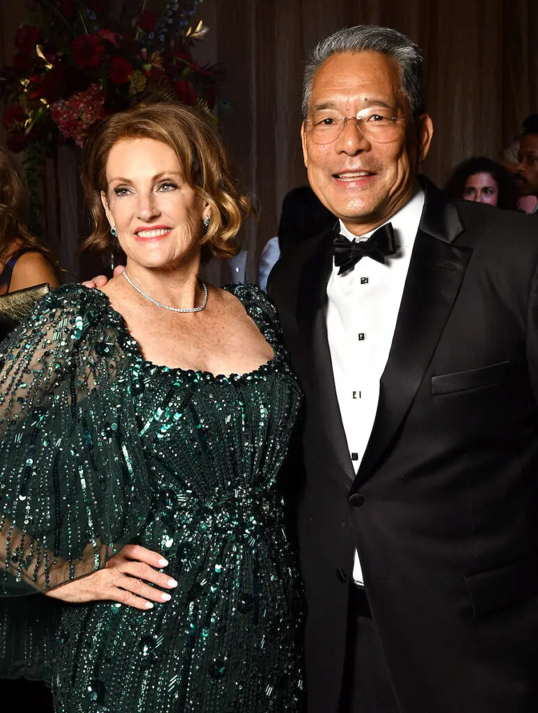 Stephanie & Frank Tsuru at the 2025 Houston Ballet Ball at the Wortham Theater Center. (Photo by Dave Rossman) 