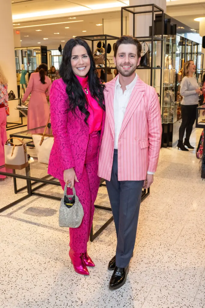 Tiffany Halik, Jack Vielhauer at the American Cancer Society's Tickled Pink event (Photo by Jacob Power)