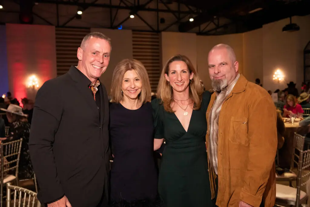 Gary & Susie Stankowski, Suzanne & Dr. Jamie McCarthy at Memorial Hermann Foundation’s 'Boot Scootin' Boogie' (Photo by Priscilla Dickson)
