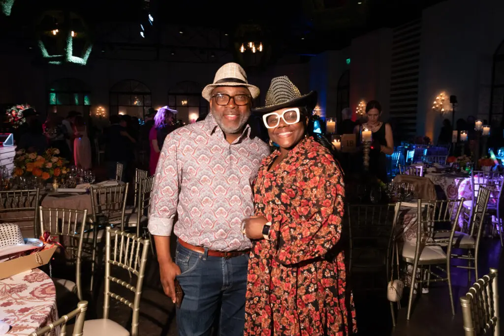 ID & Titi Boyejo  at Memorial Hermann Foundation’s 'Boot Scootin' Boogie' (Photo by Priscilla Dickson)