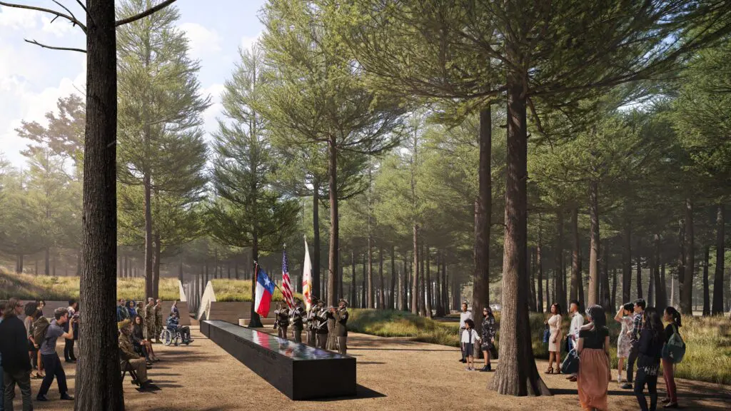 Memorial Groves will pay homage to the sacrifices made by the soldiers who came through Camp Logan on the site of Memorial Park.