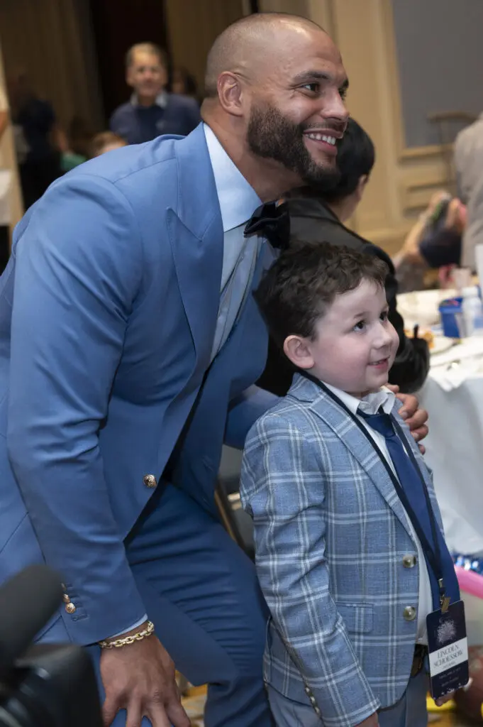 Dak Prescott and Lincoln Schoessow (Photo by Tamytha Cameron Photography)