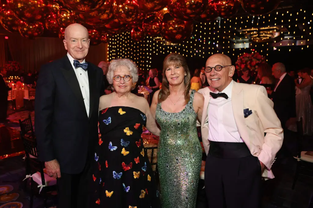 Dr. David Callender, Beverly Postl, Tonya Callender, Jim Postl at the Memorial Hermann Foundation Gala (Photo by Priscilla Dickson)
