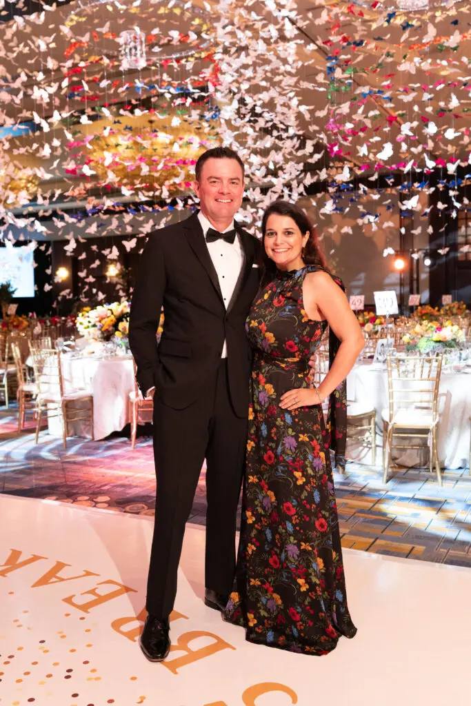 Drew & Vita Dougherty at the Breakthrough T1D (formerly JDRF) gala (Photo by Daniel Ortiz)