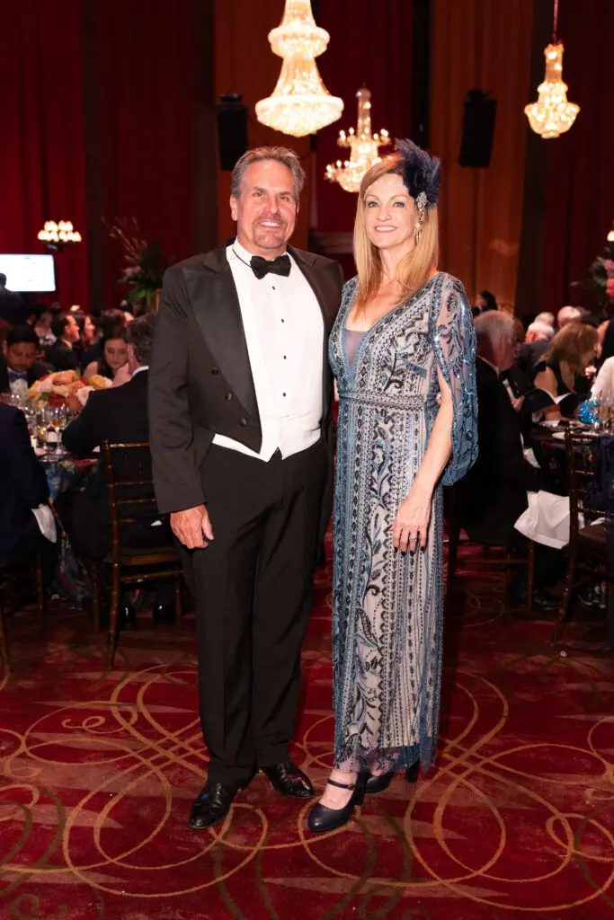 Ducke & C.C. Ensell at the Performing Arts Houston gala at Wortham Theater Center  (Photo by Daniel Ortiz)