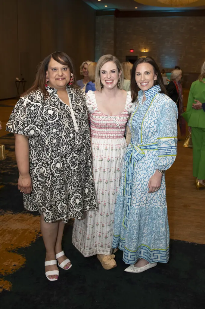 Dulari Mehta, JLD President-Elect Lindsay Davis, and Carrie Hill (Photo by Tamytha Cameron and Celeste Cass) (Photo by Tamytha Cameron and Celeste Cass)