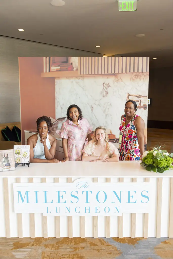JLD Signature Projects Vice President Leigh Ann Sheffield, JLD Membership Vice President Brandi Garrett, JLD Community Vice President Katie Royal, and JLD Strategy Vice President Katherine Haskel (Photo by Tamytha Cameron and Celeste Cass)