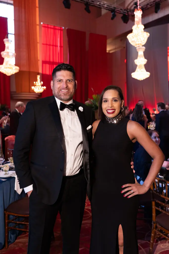 Jason Salas & Lacey Dalcour Salas at Performing Arts Houston's Kaleidoscope Ball  (Photo by Daniel Ortiz)