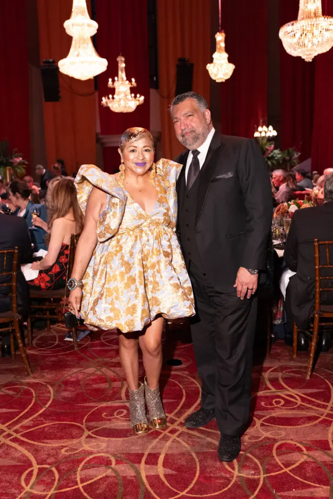 Lisa & Saul Valentin at Performing Arts Houston's Kaleidoscope Ball  (Photo by Daniel Ortiz)