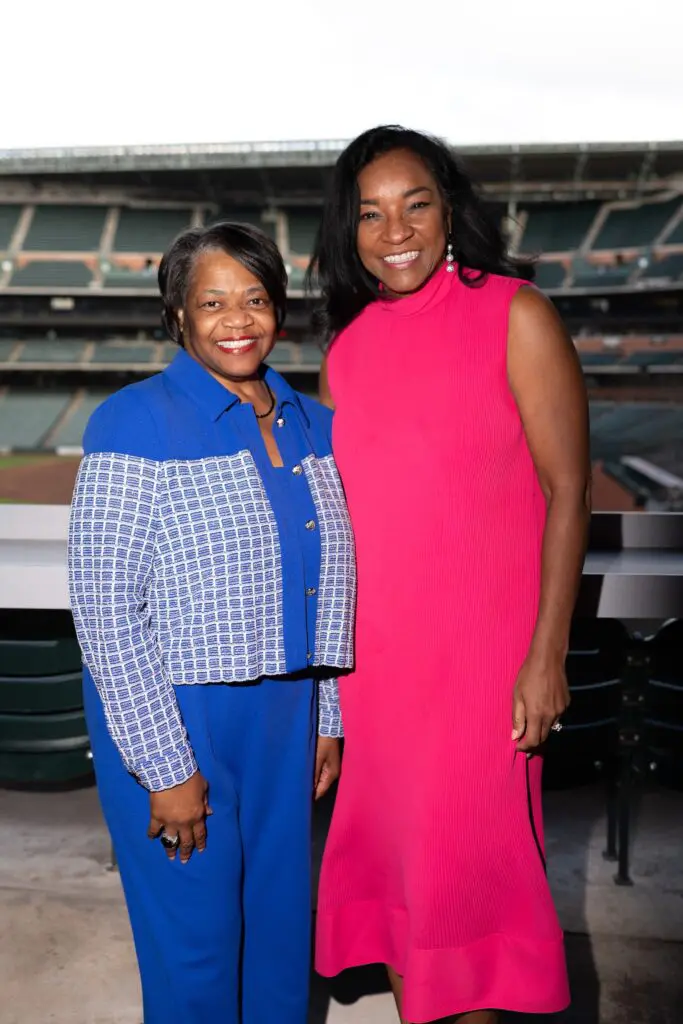 Marian Harper, Emelda Douglas at the Girls Inc. All Stars Night for Girls dinner (Photo by Daniel Ortiz)