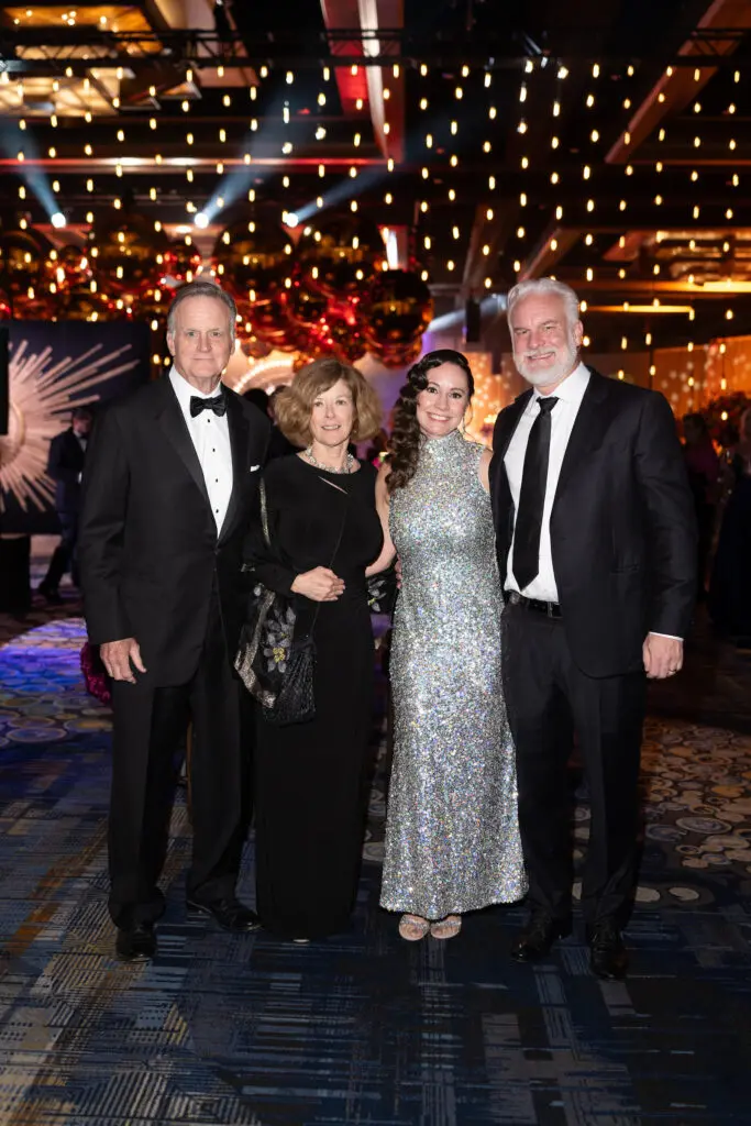 Marty & Liane Phillips, Angie & Zach Matula at the Memorial Hermann Foundation Gala (Photo by Daniel Ortiz)
