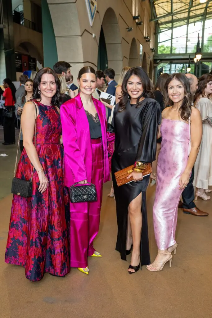 Pamela Espada, Courtney McKinney, Maria Hader, Chelsea Scott at the Girls Inc. All Stars Night for Girls dinner (Photo by Jacob Power)