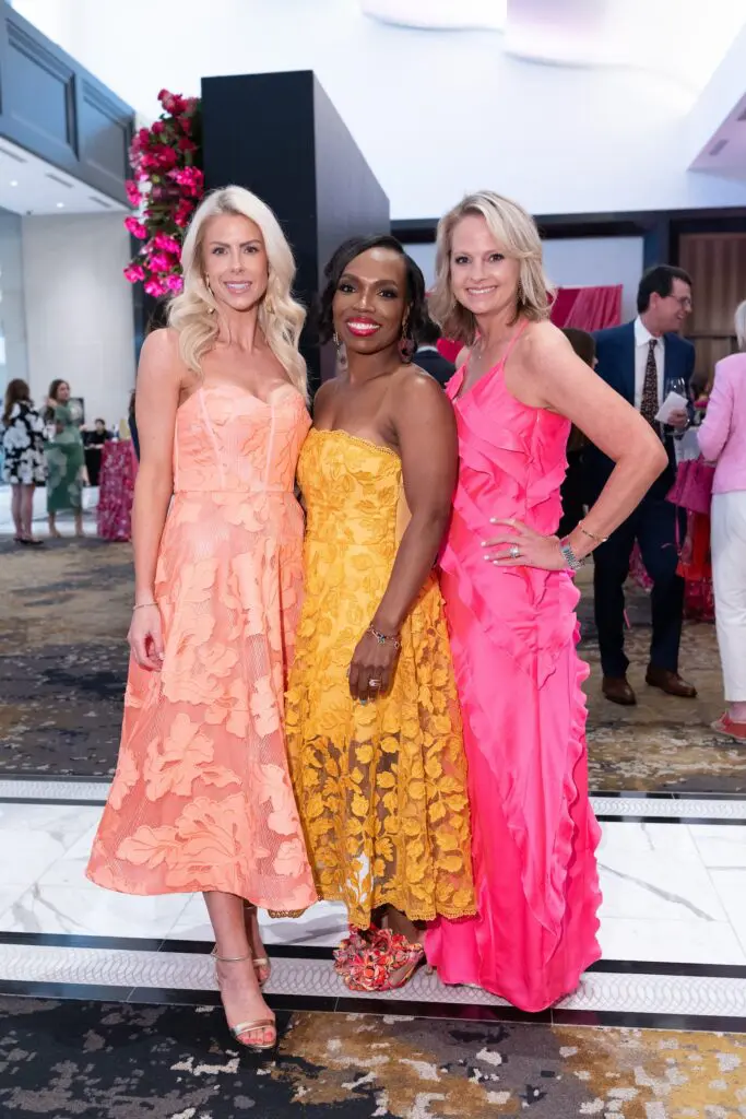 Sarah Collins, Dr. Gina Blocker, Nicole Allen at Women in Medicine (Photo by Daniel Ortiz)