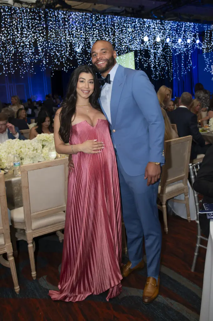 Sarah Jane Ramos and Dak Prescott (Photo by Tamytha Cameron Photography)