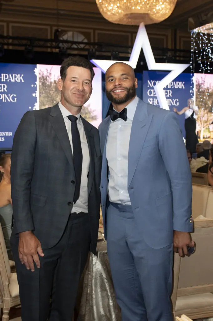Tony Romo and Dak Prescott (Photo by Tamytha Cameron Photography)