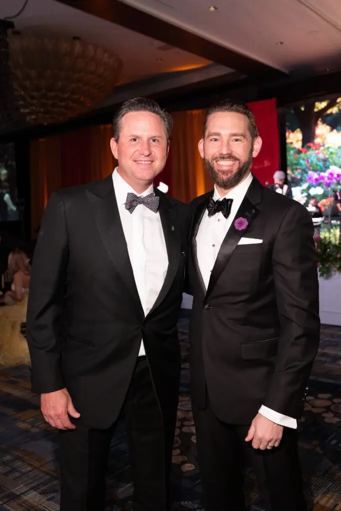 Travis Lauritsen, William Hagans at the Breakthrough T1D (formerly JDRF) gala (Photo by Daniel Ortiz)