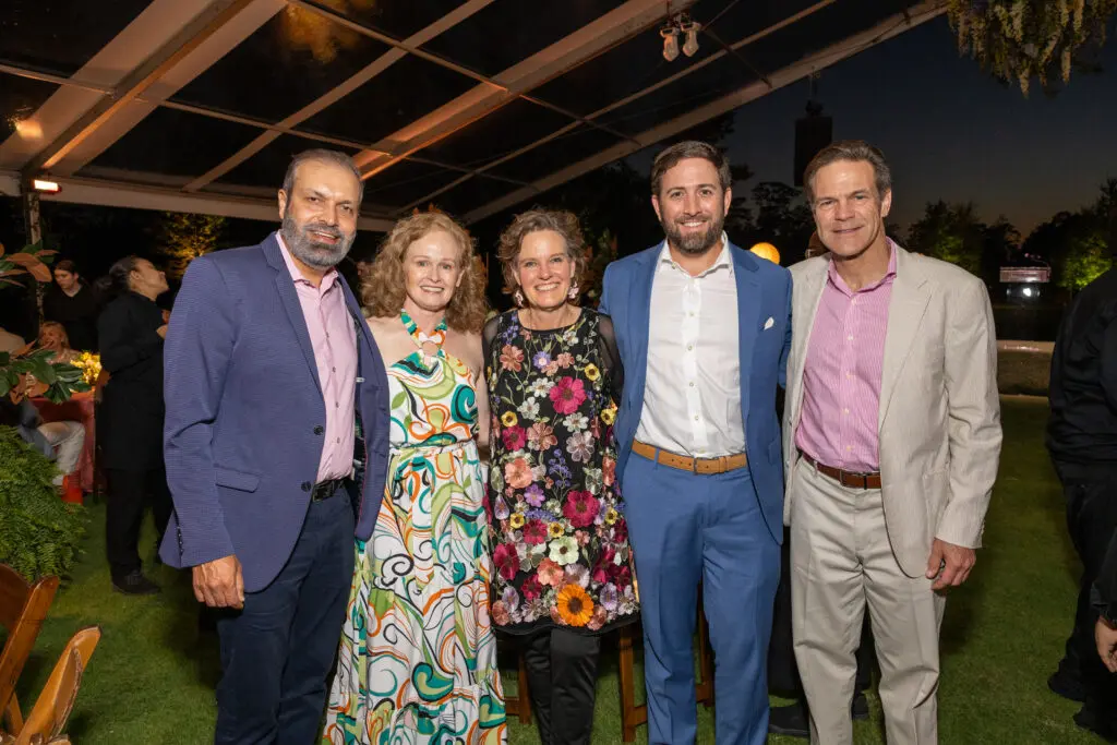 at the Memorial Park Conservancy gala (Photo by Jenny Antill )