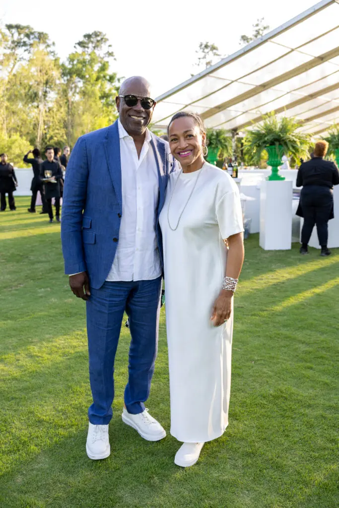 Gerald & Anita Smith at the Memorial Park Conservancy gala.  (Photo by Jenny Antill )