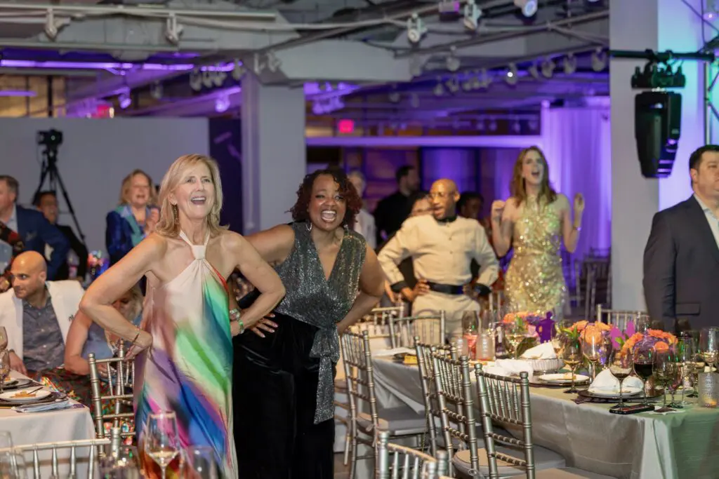 Attendees dance to the final performance of the evening (Photo by Thomas Garza and Tamytha Cameron)