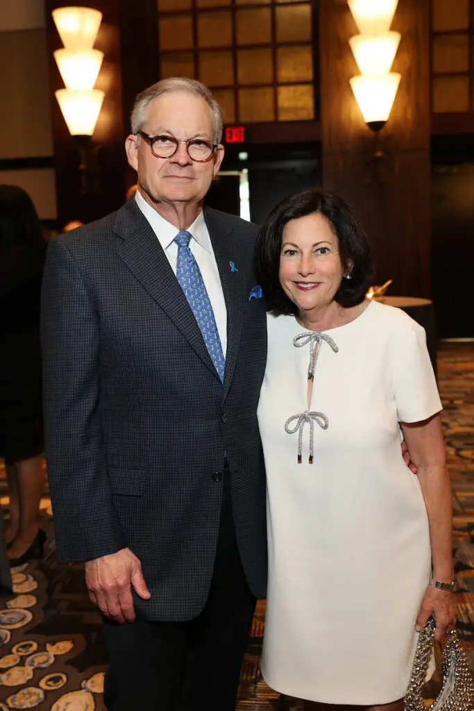 Gerald & Sherry Merfish at the Holocaust Museum Houston Lyndon Baines Johnson Moral Courage Award Dinner (Photo by Priscilla Dickson)