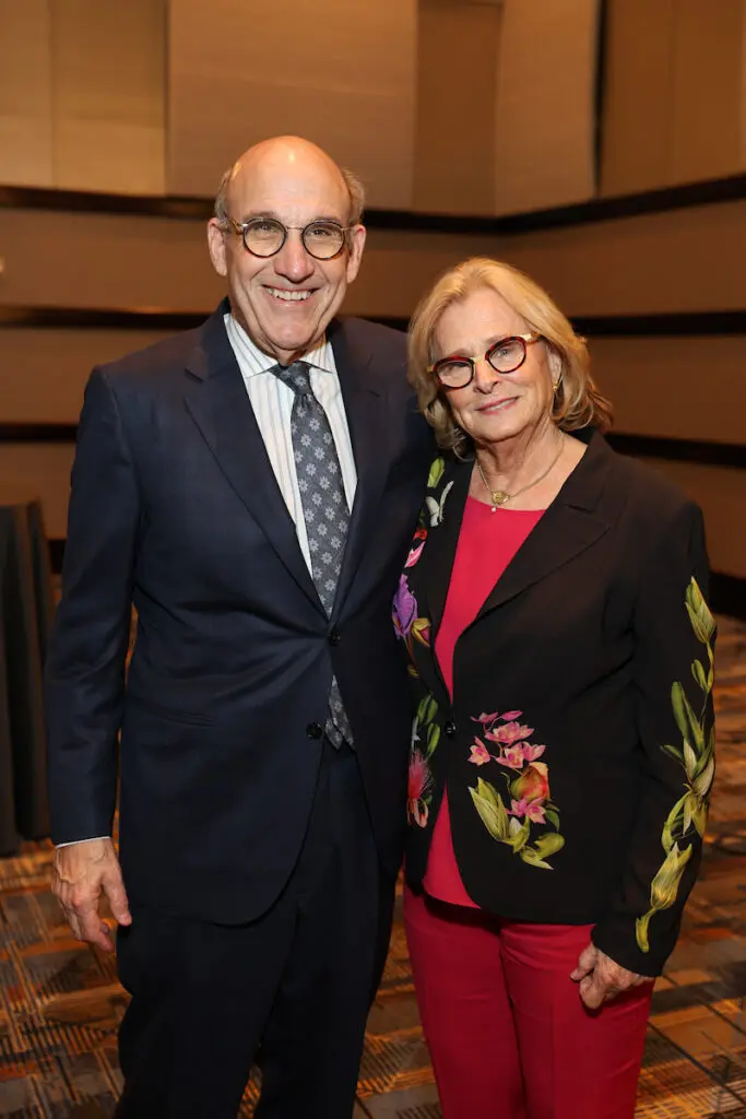 Benjamin & Joy Warren at the Holocaust Museum Houston Lyndon Baines Johnson Moral Courage Award Dinner (Photo by Priscilla Dickson)