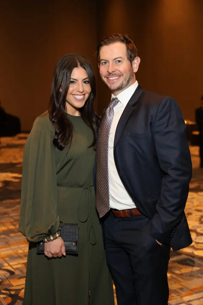 Allison & James Stone at the Holocaust Museum Houston Lyndon Baines Johnson Moral Courage Award Dinner (Photo by Priscilla Dickson)