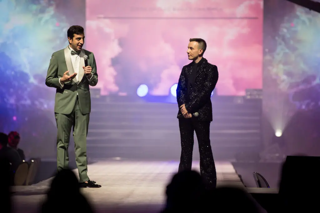 DIFFA Chairs Jacob Samson and Payton Martin (Photo by Kelly Alexander)