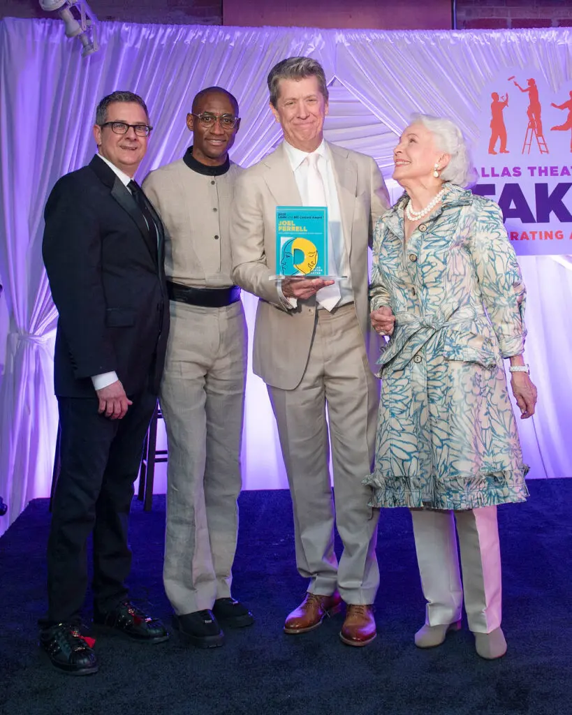 Kevin Moriarty, Hamilton A. Sneed, Joel Ferrell, and Linda Custard (Photo by Thomas Garza and Tamytha Cameron)