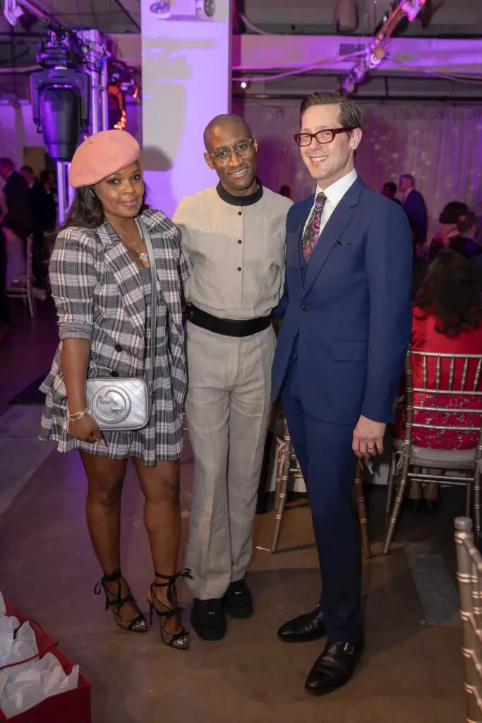 Kimberly Alexander, Hamilton A. Sneed, and Segen Scott with CREED (Photo by Thomas Garza and Tamytha Cameron)