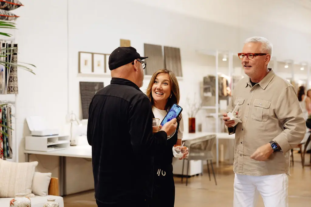 Lance Raney, Christine Howitt, and David Droese (Photo by Vanessa Chavez)