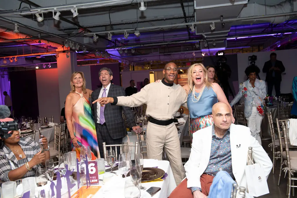 Mickie and Jeff Bragalone, Hamilton A. Sneed, and Krista Weinstein dance to the final performance. (Photo by Thomas Garza and Tamytha Cameron)