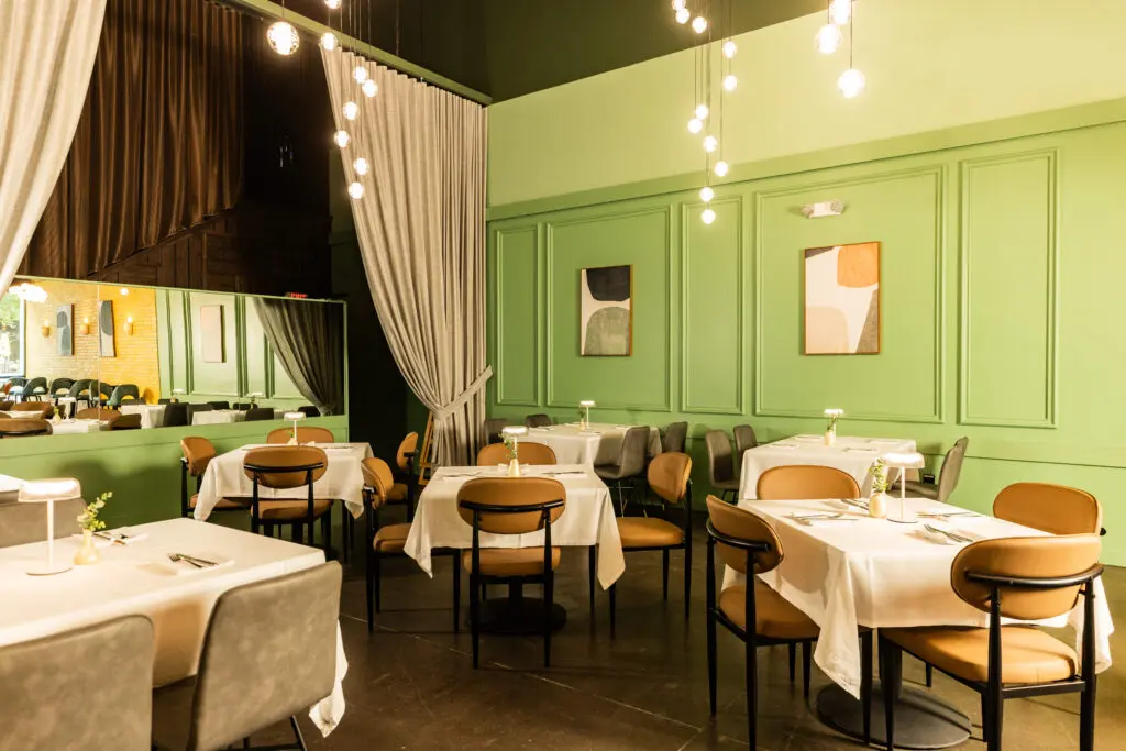 ELLA had "a female-forward feel blending modern design with a warm and inviting atmosphere." (Photo by Kathy Tran)