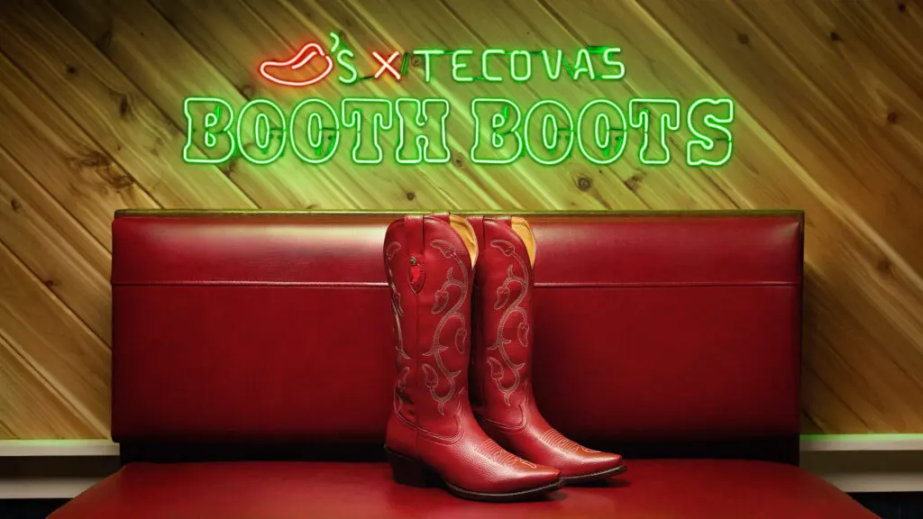 Chili_s x Tecovas Booth Boots 2 (Photo by Tecovas x Chili’s)