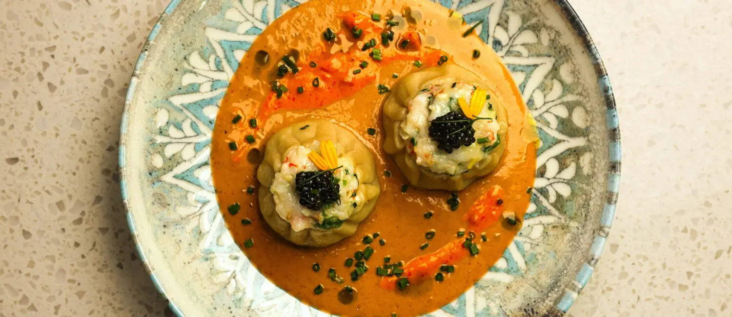 Lobster Dumplings at Kitchen Rumors