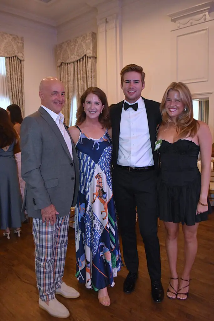 Randy, Angie, and John Bullard with Ashley Goldman (Photo by Deborah Brown)