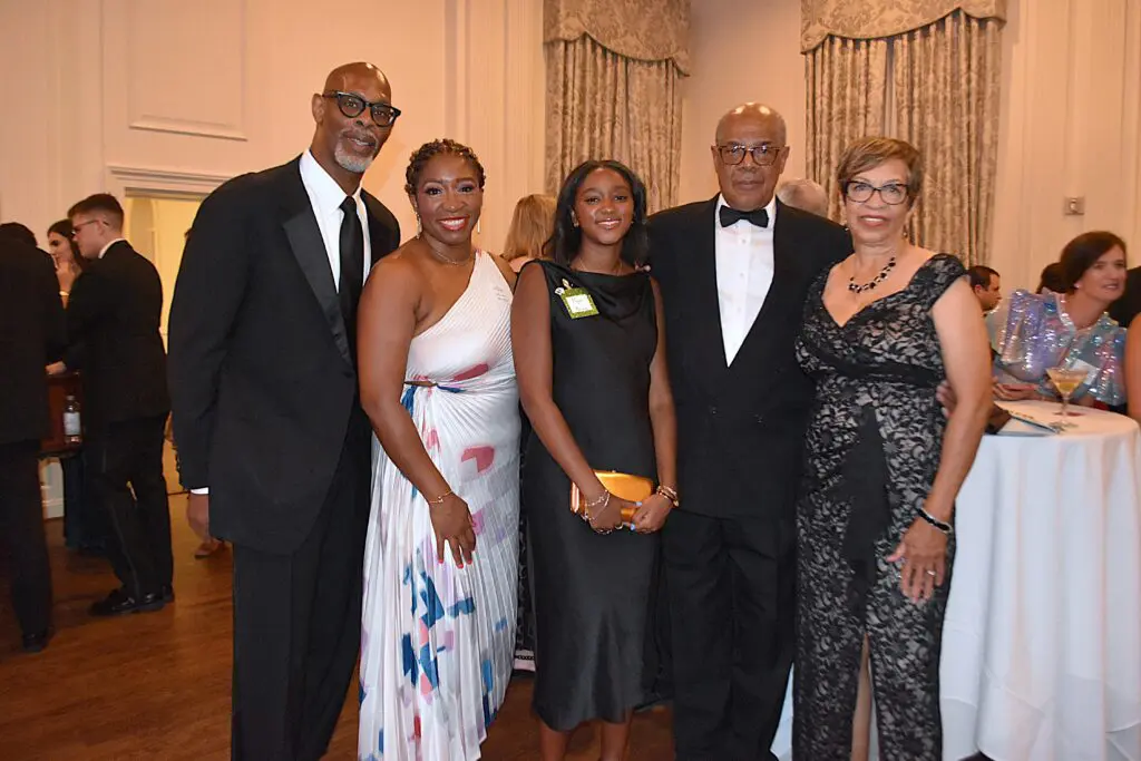 Maurice West, Shonn Brown, Ryan Brown, and Ronald and Wanda Evans (Photo by Deborah Brown)