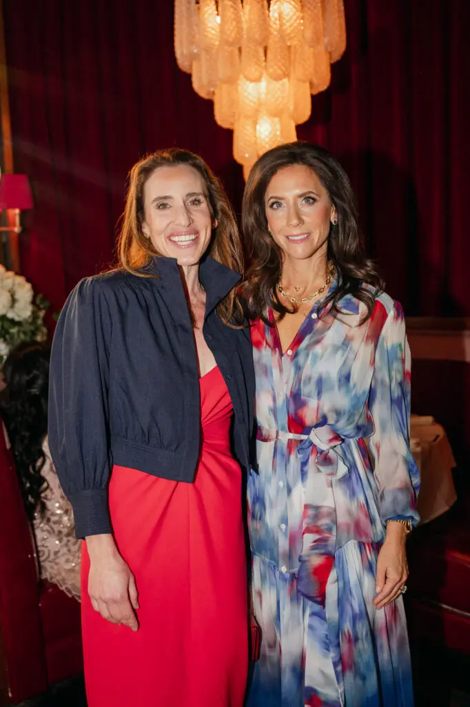 Jenny Weber, Hannah McNair at the Houston Texans/Christy Lynn fashion reveal at Drake's Hollywood. (Photo by SI VO Photography)