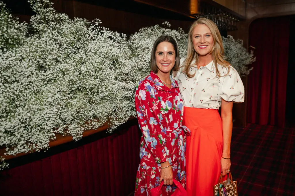 Jenny Weber, Katie Tsuru at the Houston Texans/Christy Lynn fashion reveal at Drake's Hollywood. (Photo by SI VO Photography)