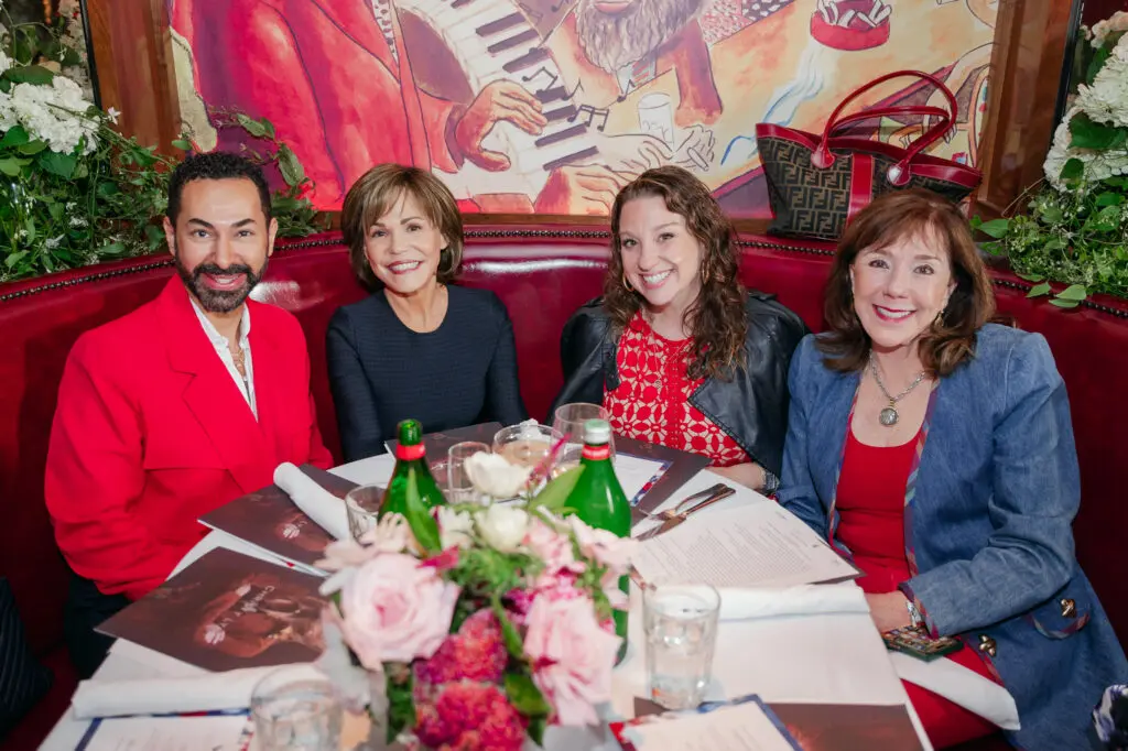 Fady Armanious, Hallie Vanderhider, Laura Stein, Elizabeth Stein at the Christy Lynn/Houston Texans lunch at Drake's Hollywood. (Photo by SI VO Photography)