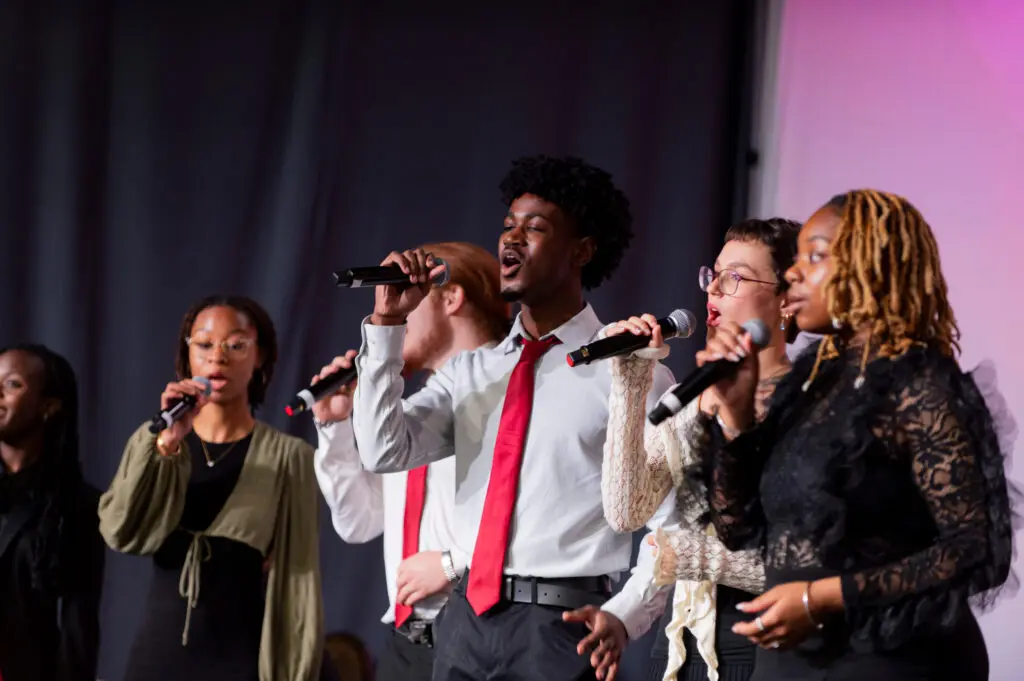 Students from Booker T. Washington High School for the Performing and Visual Arts (Photo by Tamytha Cameron and Celeste Cass)